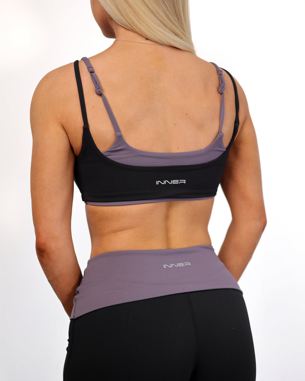 Layered Multi-Way Sports Bra in Midnight Heat