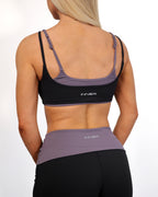 Layered Multi-Way Sports Bra in Midnight Heat