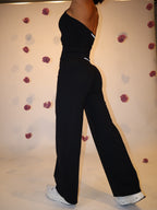 Non Scrunch Wide Leg in Black