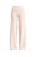 Non scrunch wide leg in vanilla cream