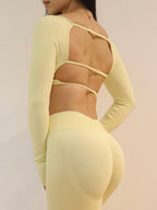 Refine Contour Legging in Brushed Gold