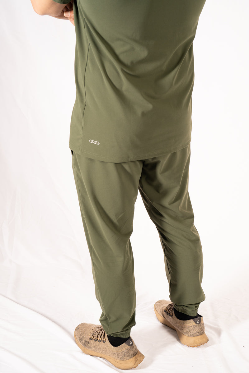 Butter Joggers in Olive Green