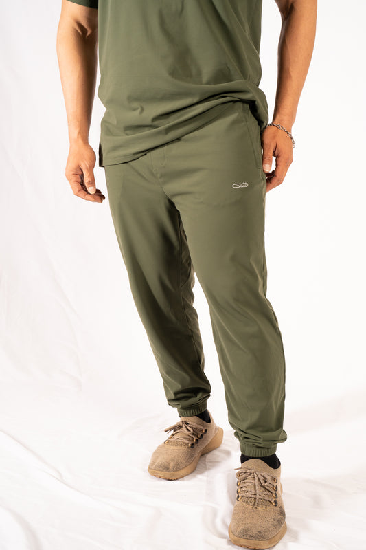 Butter Joggers in Olive Green  - Inner Glö Apparel