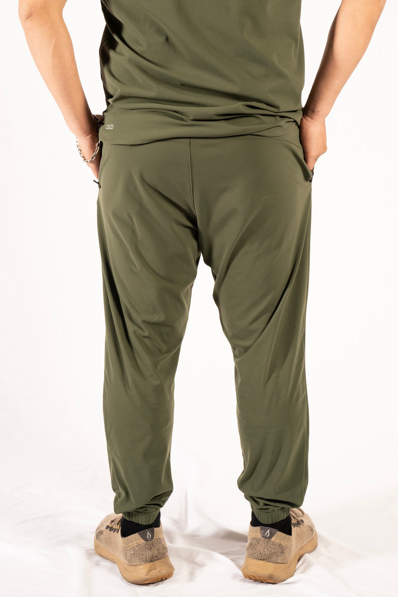 Butter Joggers in Olive Green