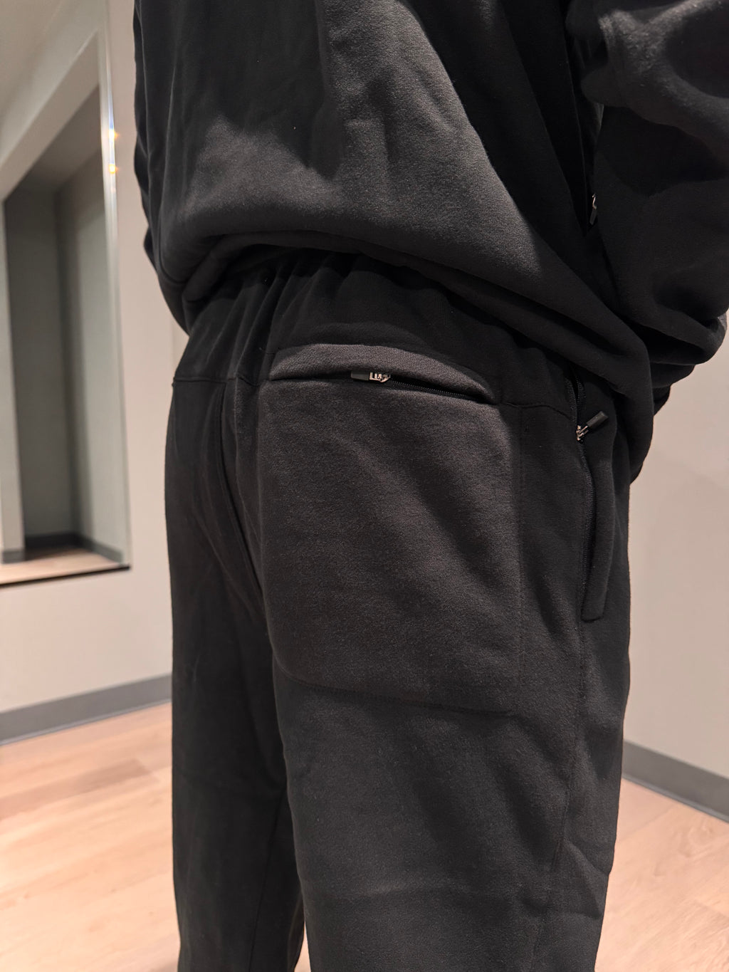 Unisex Oversized Joggers in Black