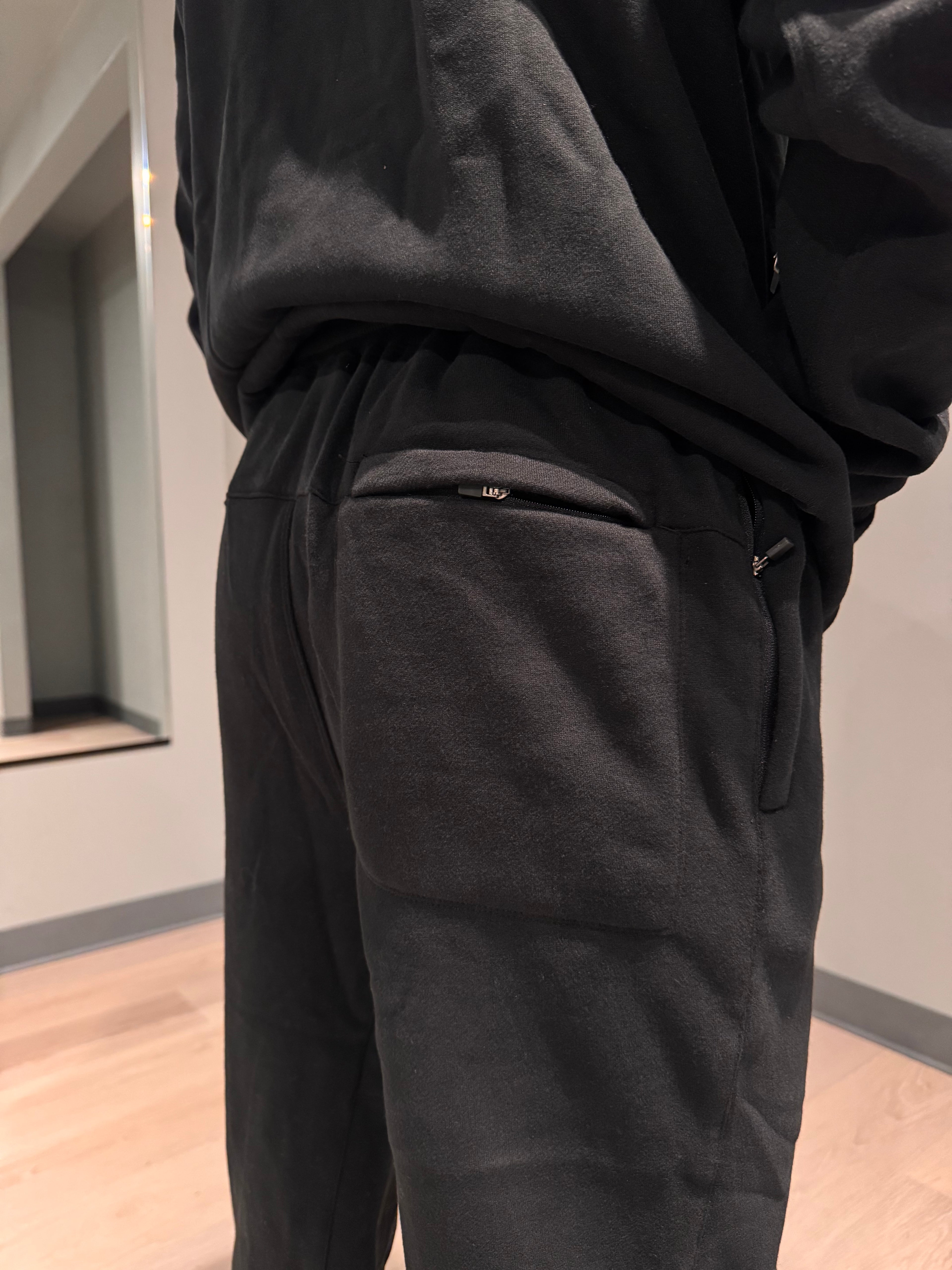 Unisex Oversized Joggers in Black