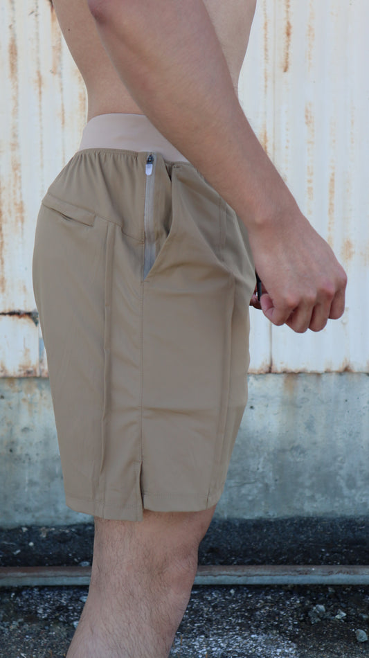 Ease Lineless 7" Shorts Khaki - Inner Glö Apparel