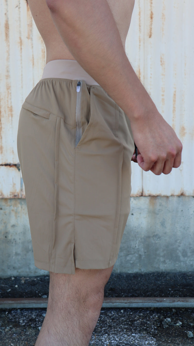 Ease Lineless 7" Shorts - Khaki