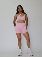 Glö Contour Shorts in Strawberry Shortcake