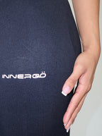 Glö Contour Legging in Black Truffle