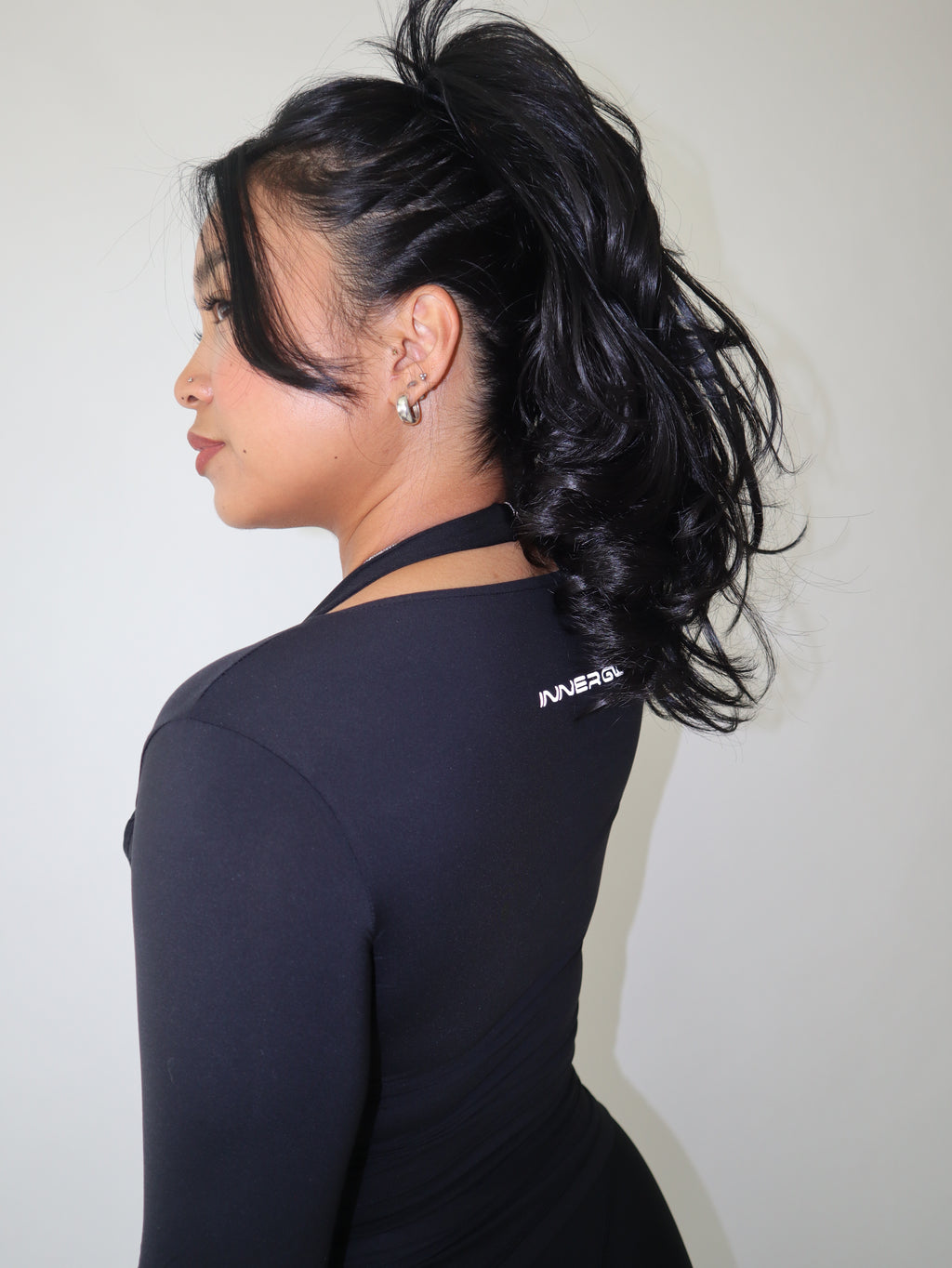 Soft Wrap in Black Truffle