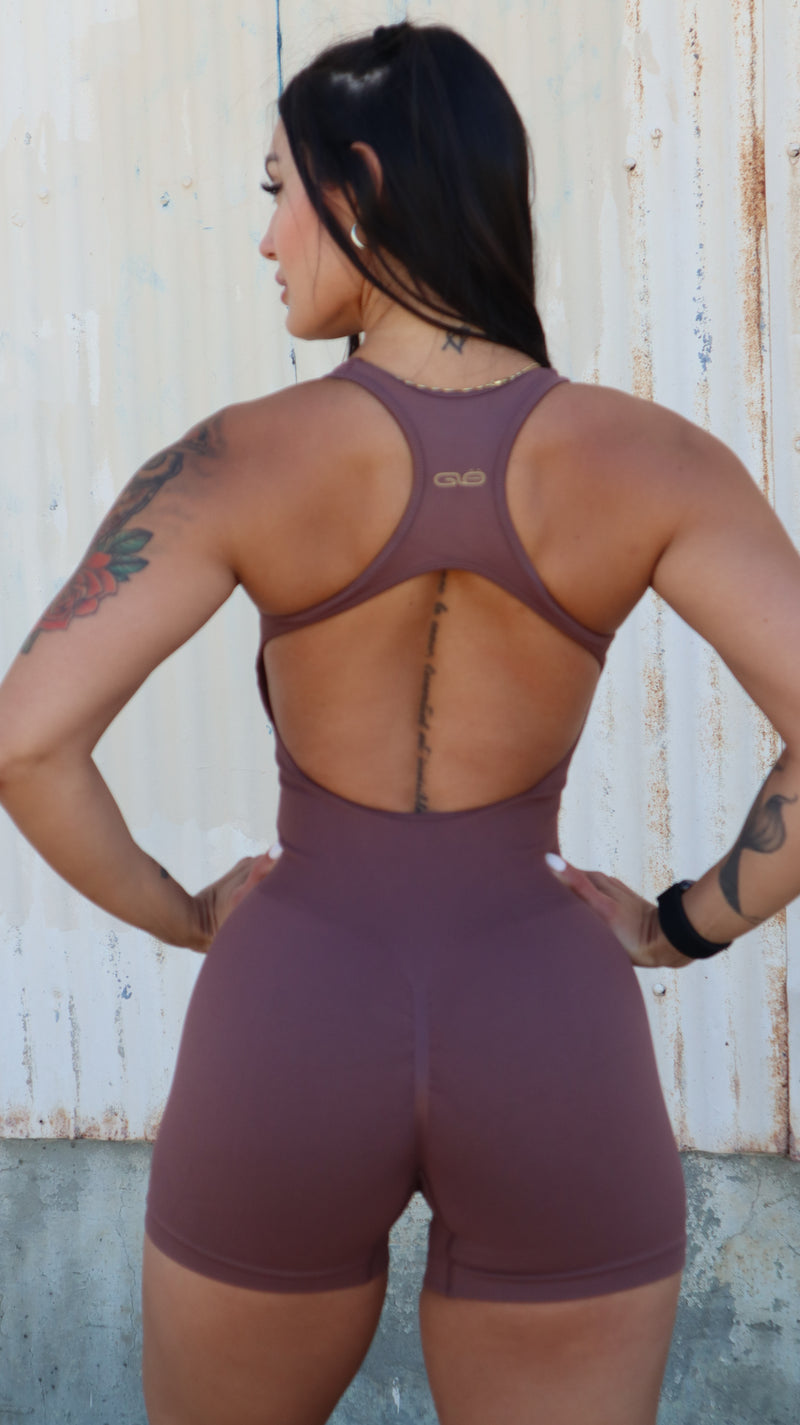 Enhance Bodysuit in Hazel Brown