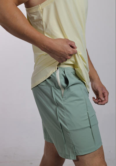 Ease Lineless 7" Shorts - Mint Green