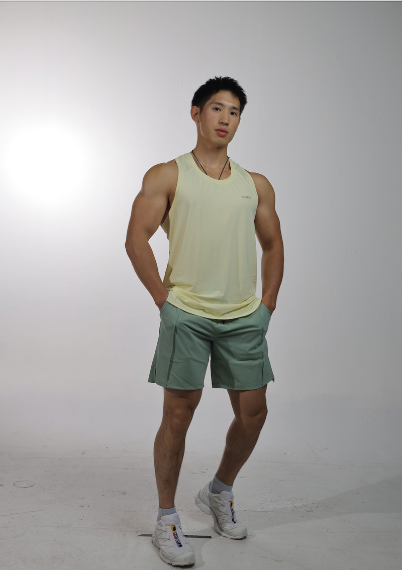 Everywear Tank - Powder Yellow