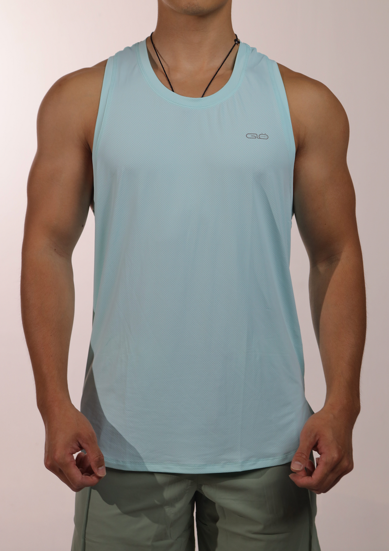 Everywear Tank - Macaroon Blue