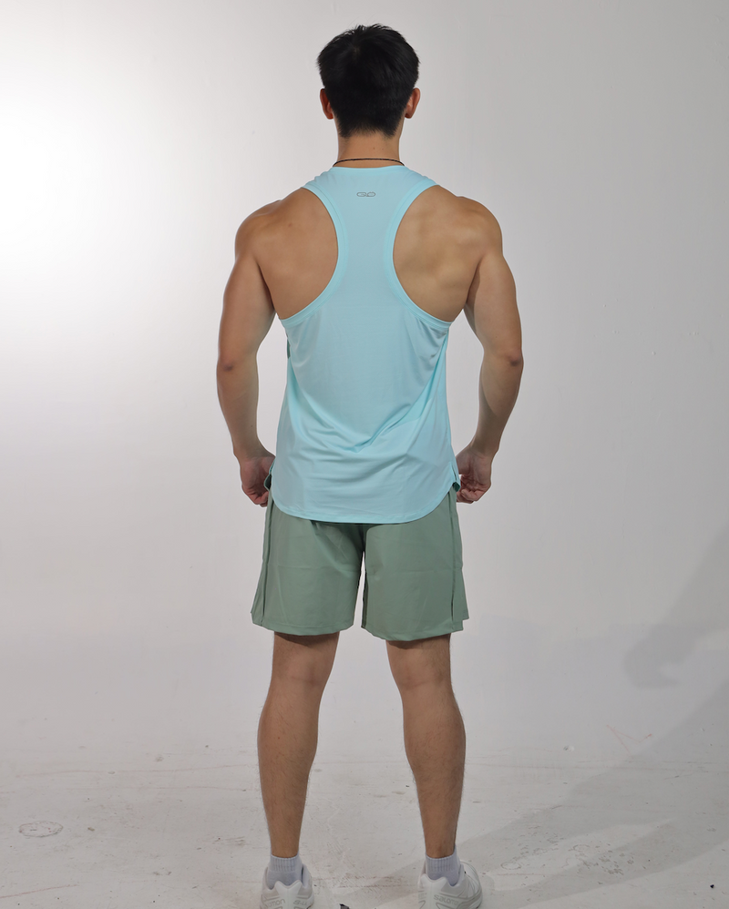 Everywear Tank - Macaroon Blue