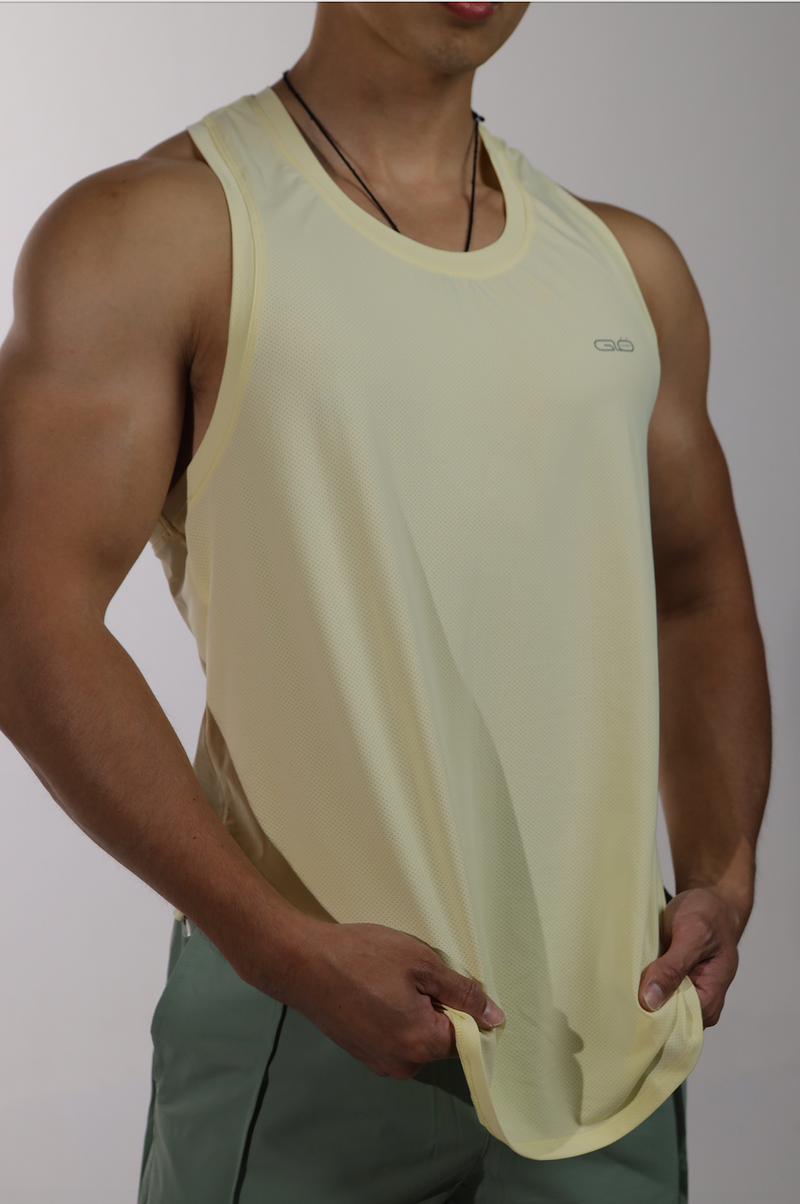 Everywear Tank - Powder Yellow