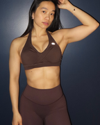 Within Halter Bra in Hot Cocoa
