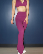 Within Contour Flare in Dark Plum