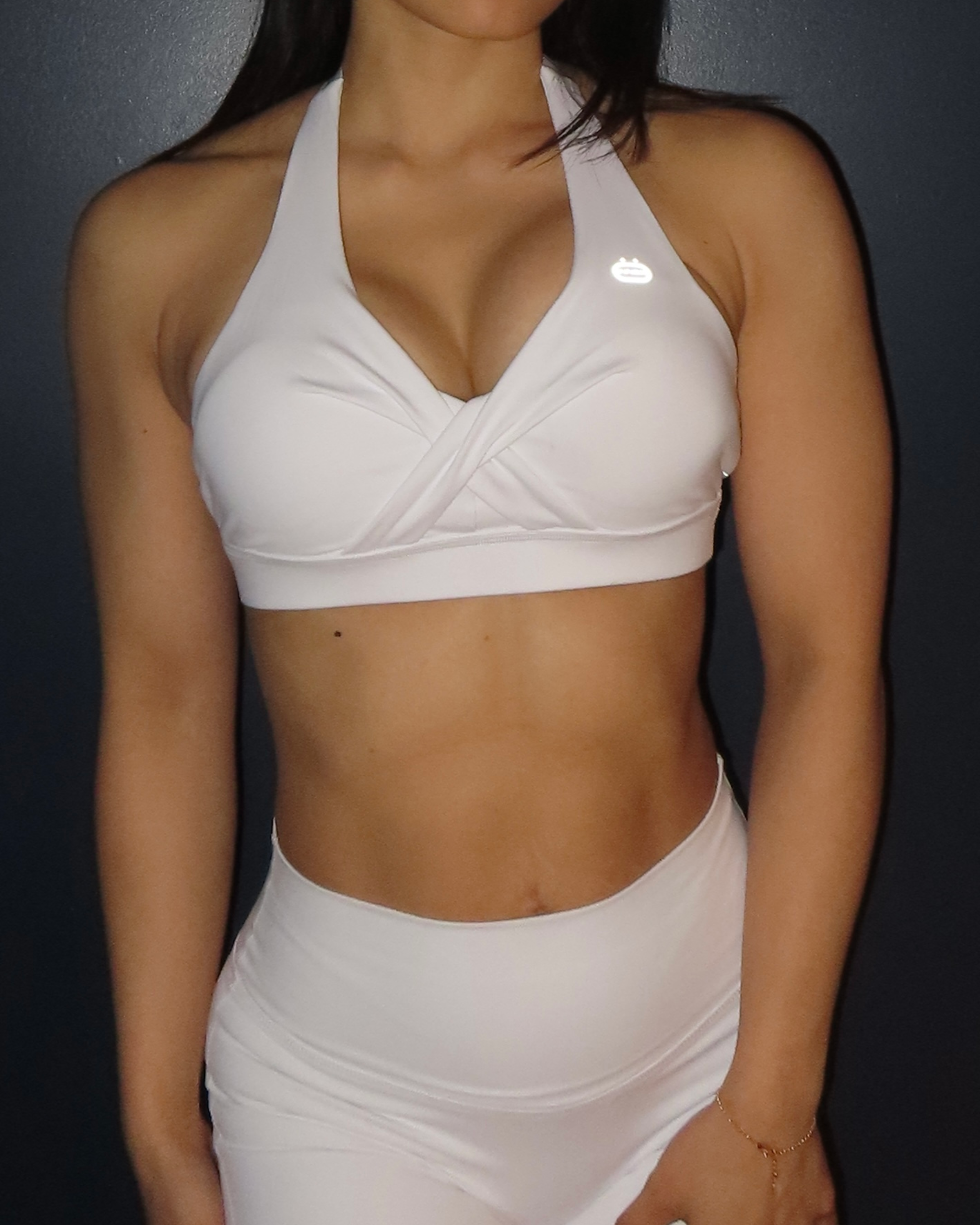 Within Halter Bra in Blanc