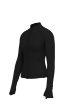 Zip Jacket in Black