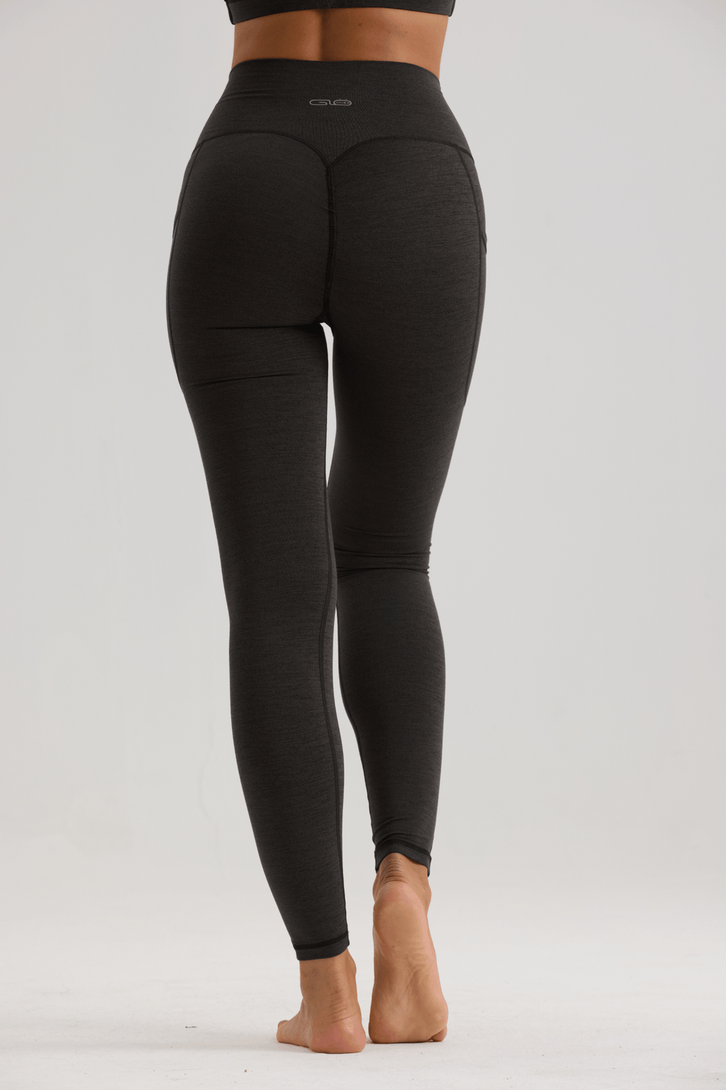 Bliss Cross Contour Legging in Black - Inner Glö Apparel