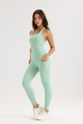 Bliss Cross Contour Legging in Iced Matcha - Inner Glö Apparel