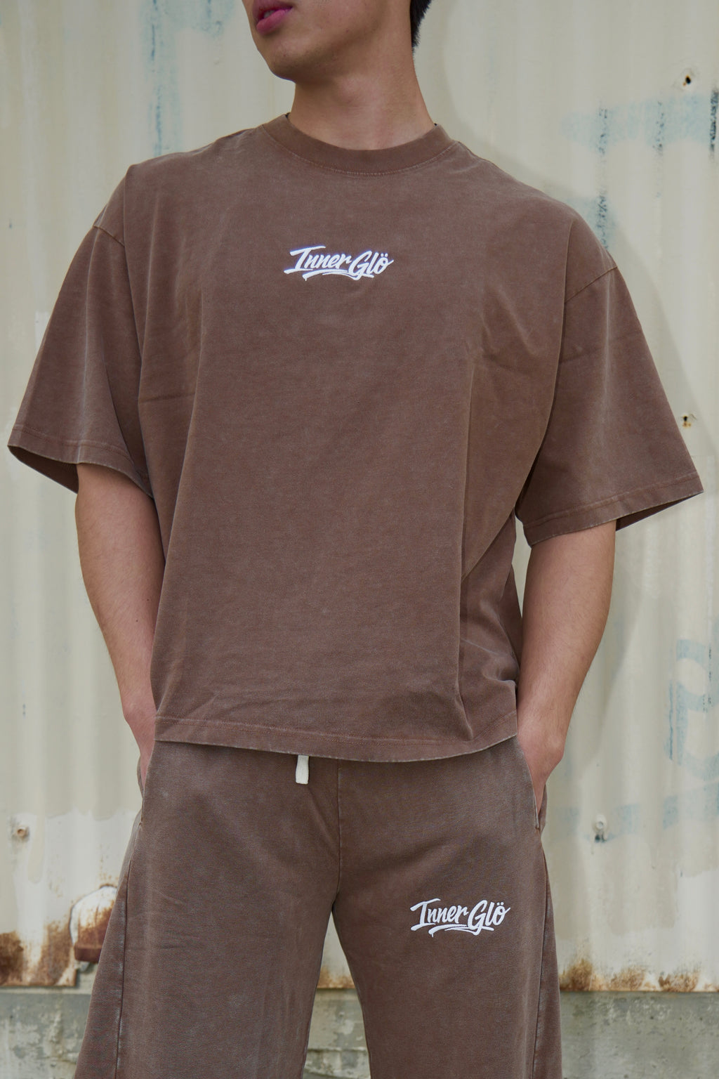 Boxy Shirt in Ash Brown