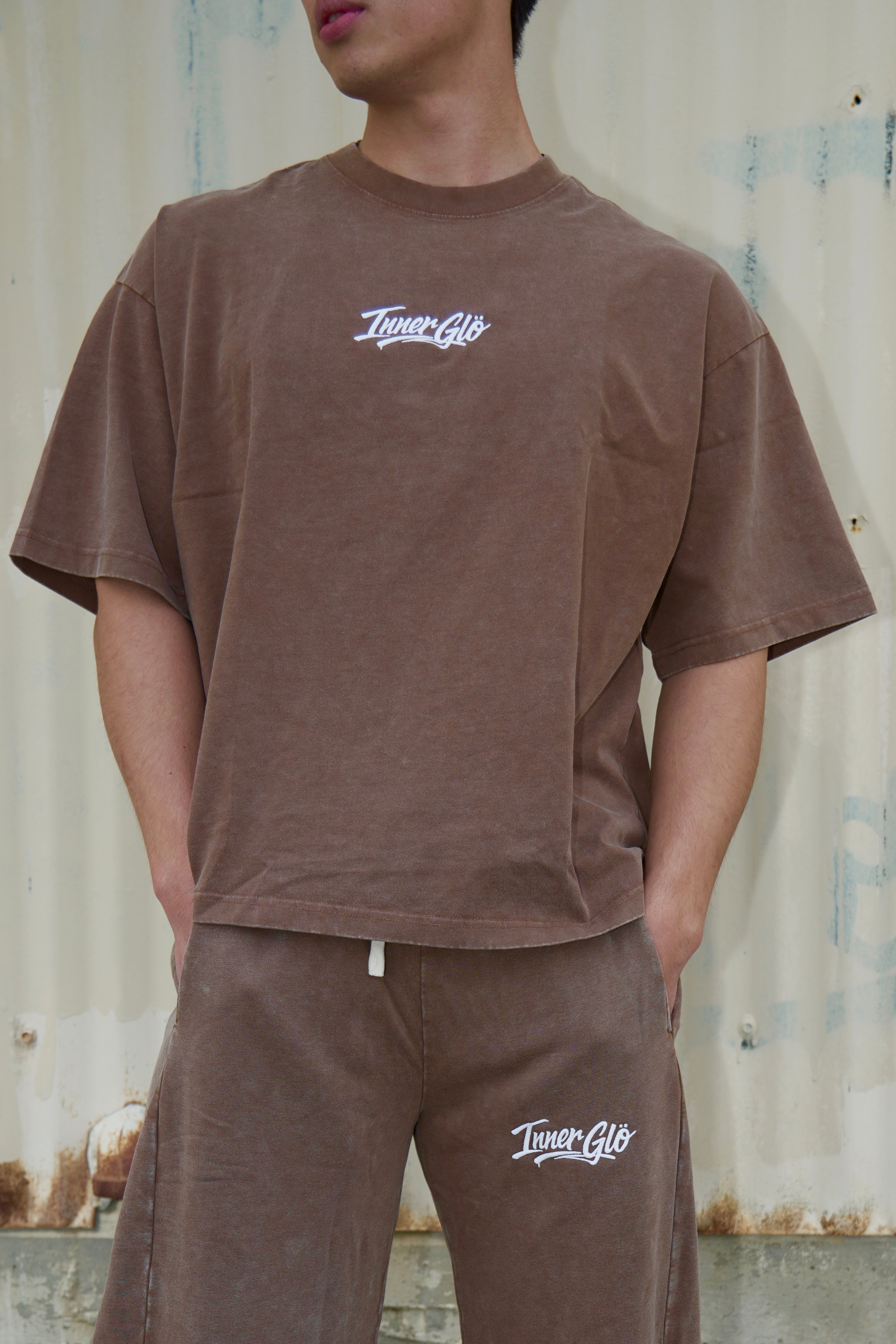 Boxy Shirt in Ash Brown