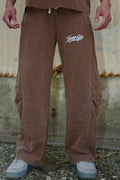 Barrel Pants in Ash Brown