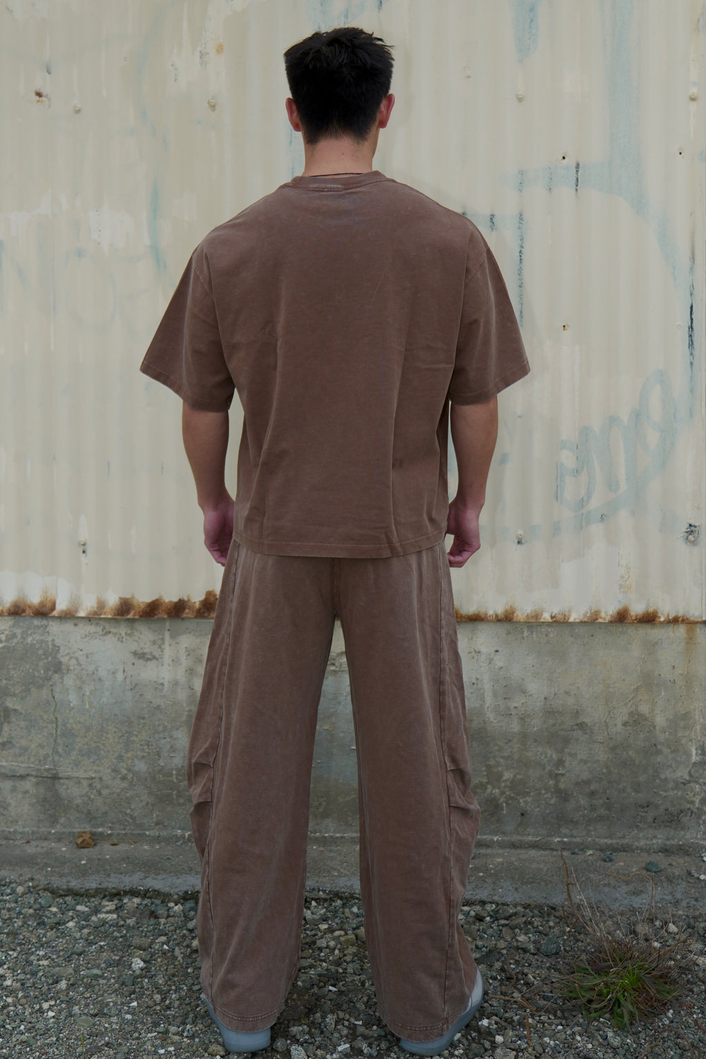 Boxy Shirt in Ash Brown