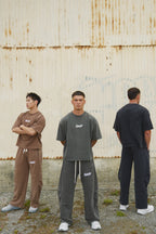 Barrel Pants in Ash Brown