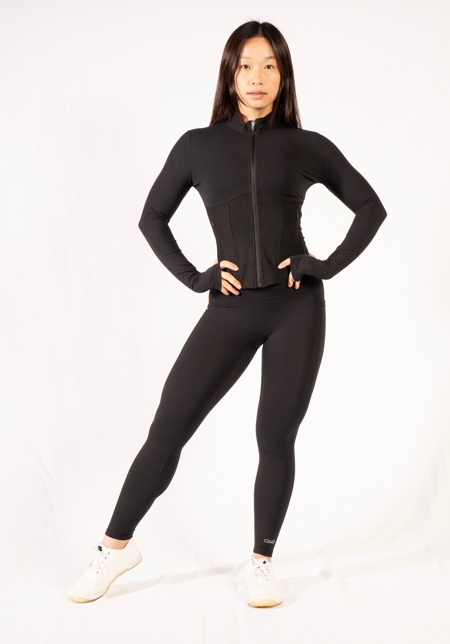 Butter Corset Jacket in Black - Inner Glö Apparel