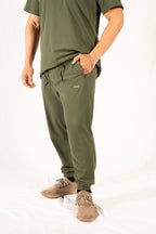 Butter Joggers in Olive Green - Inner Glö Apparel