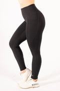 Butter Pocket Leggings in Black - Inner Glö Apparel