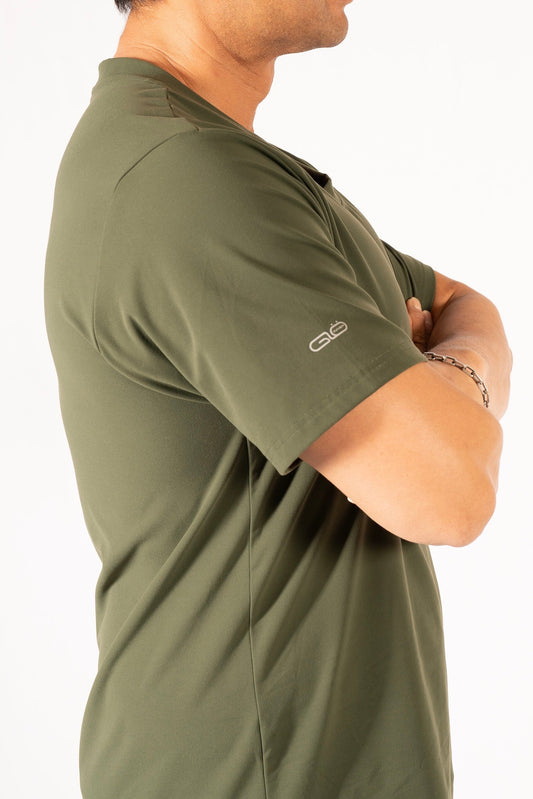 Butter Tee in Olive Green - Inner Glö Apparel