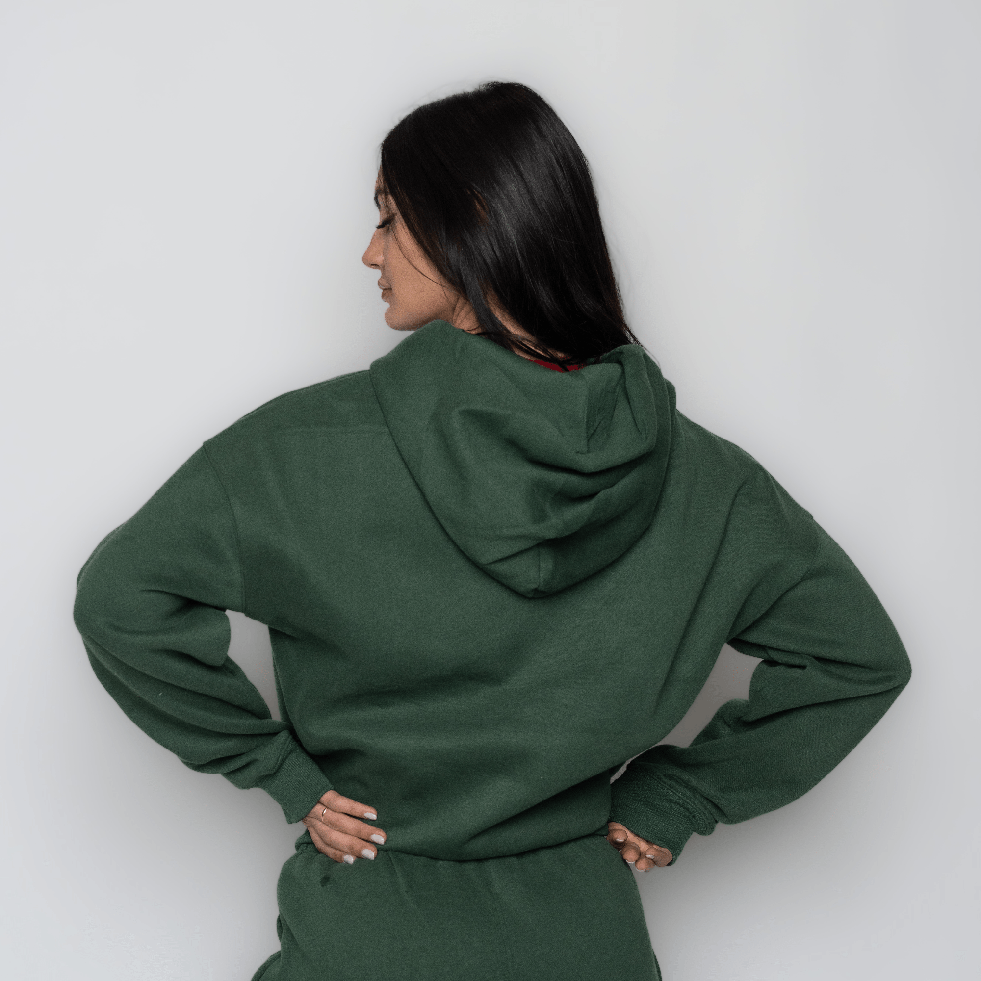 Chillout Ease Hoodie in Forest Green - Inner Glö Apparel