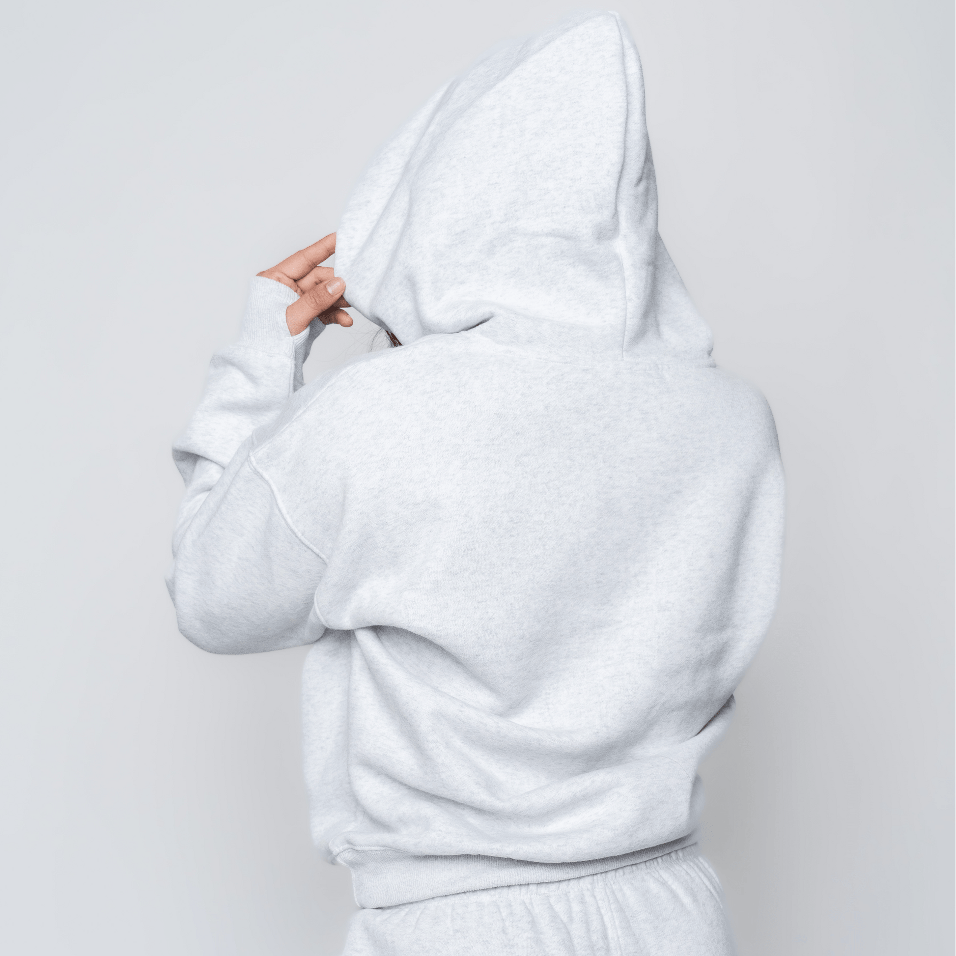 Chillout Ease Hoodie in Light Grey - Inner Glö Apparel