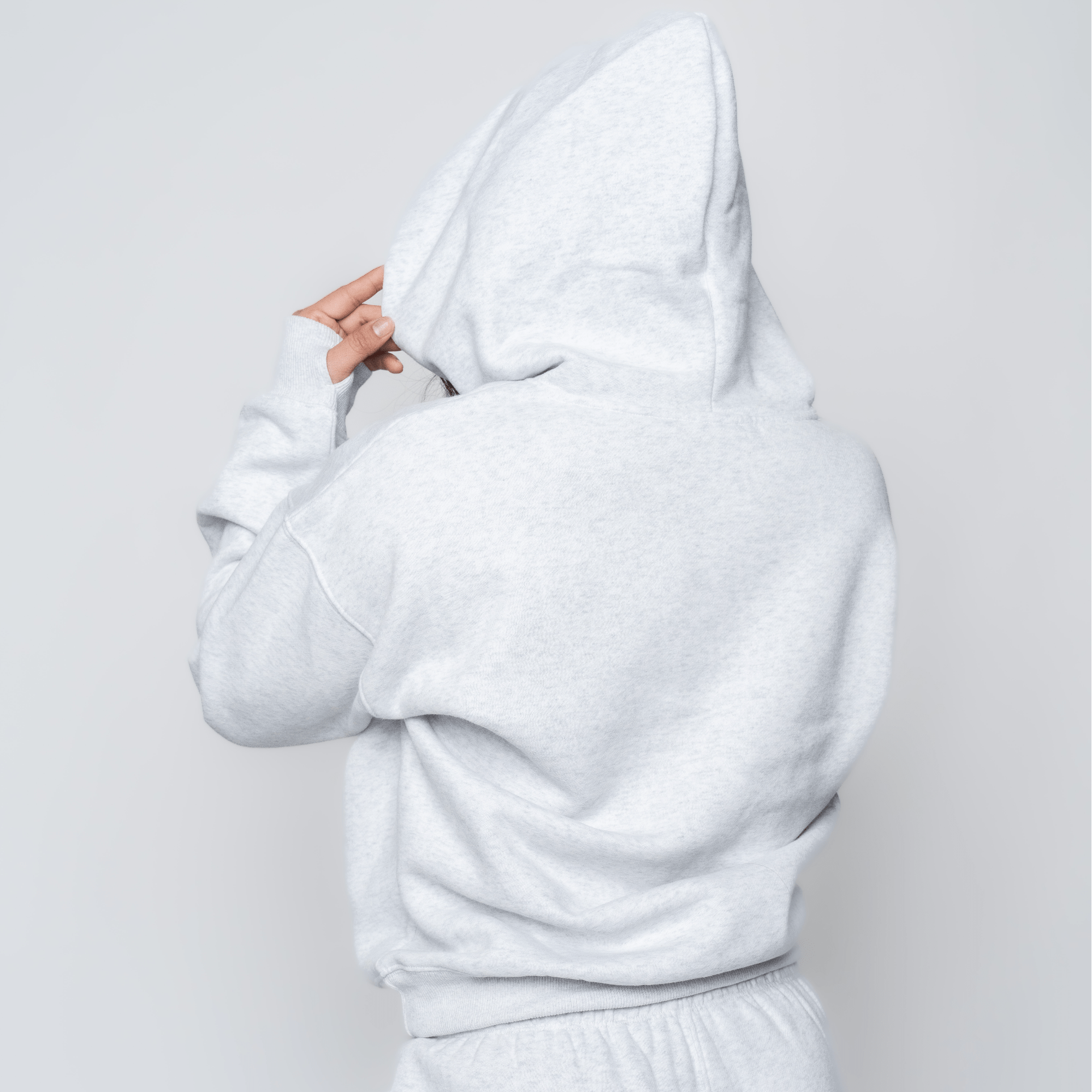 Chillout Ease Hoodie in Light Grey - Inner Glö Apparel