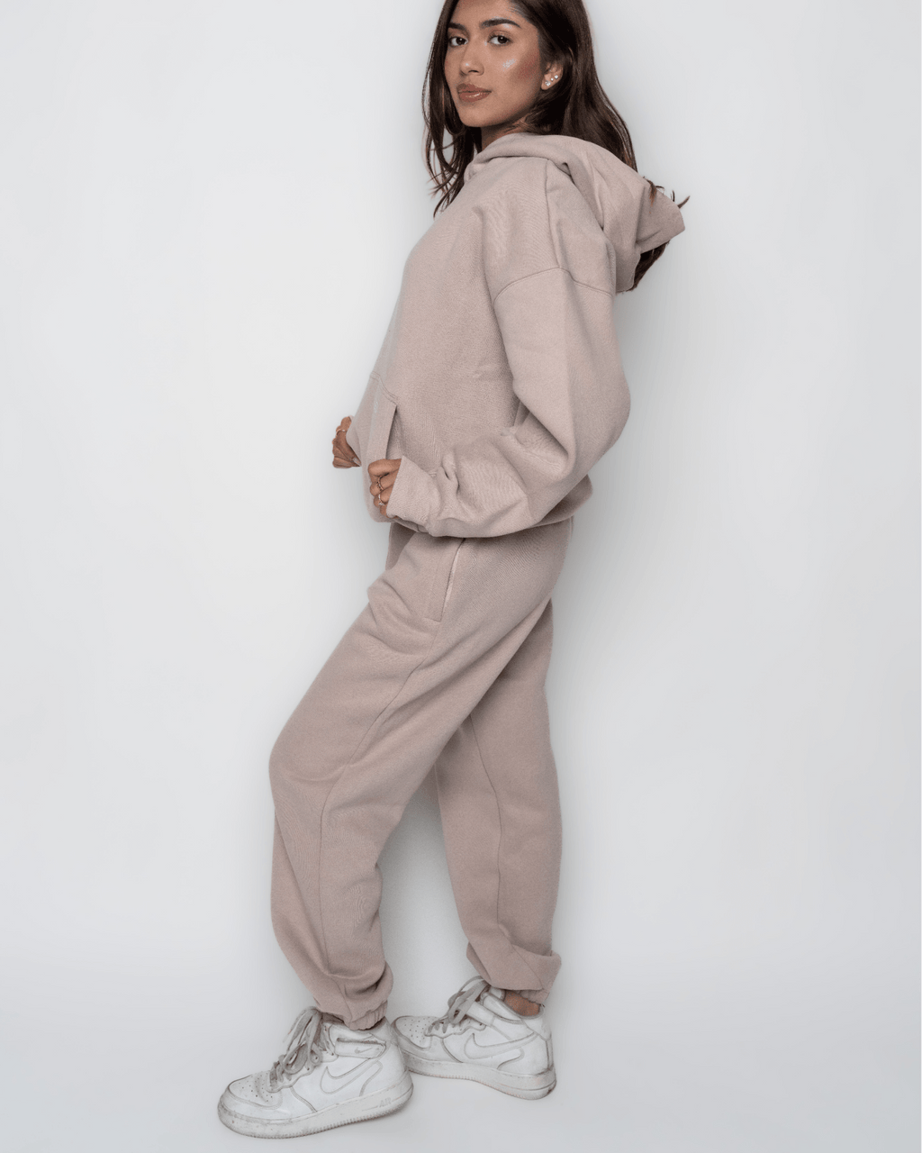 Chillout Ease Joggers in Dusty Pink - Inner Glö Apparel