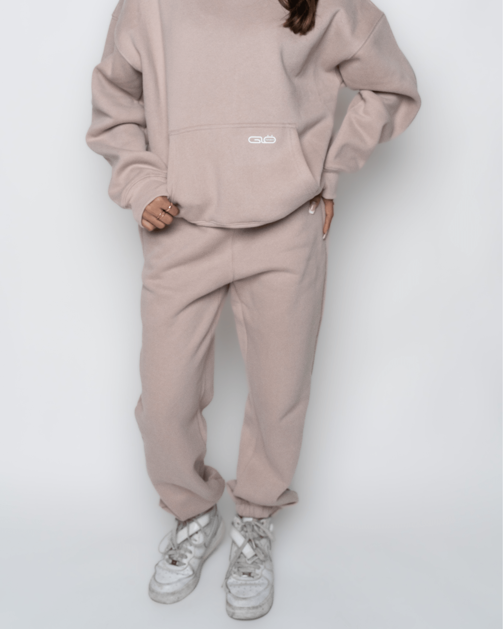 Chillout Ease Joggers in Dusty Pink - Inner Glö Apparel