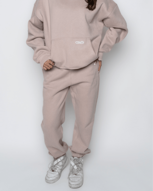 Chillout Ease Joggers in Dusty Pink - Inner Glö Apparel