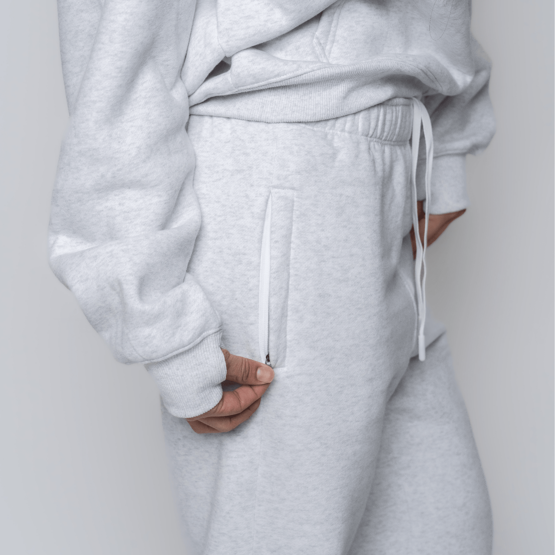 Chillout Ease Joggers in Light Grey - Inner Glö Apparel