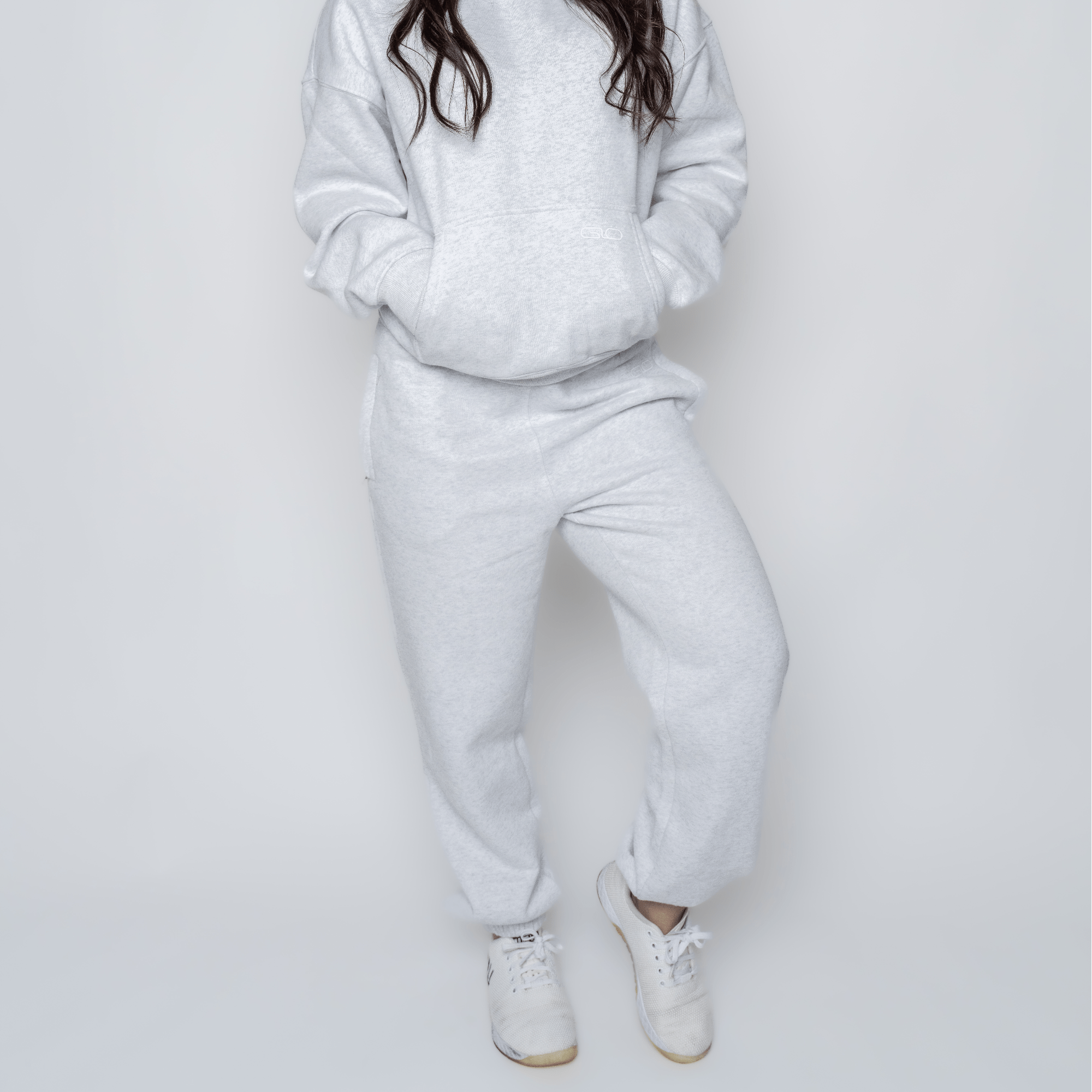 Chillout Ease Joggers in Light Grey - Inner Glö Apparel