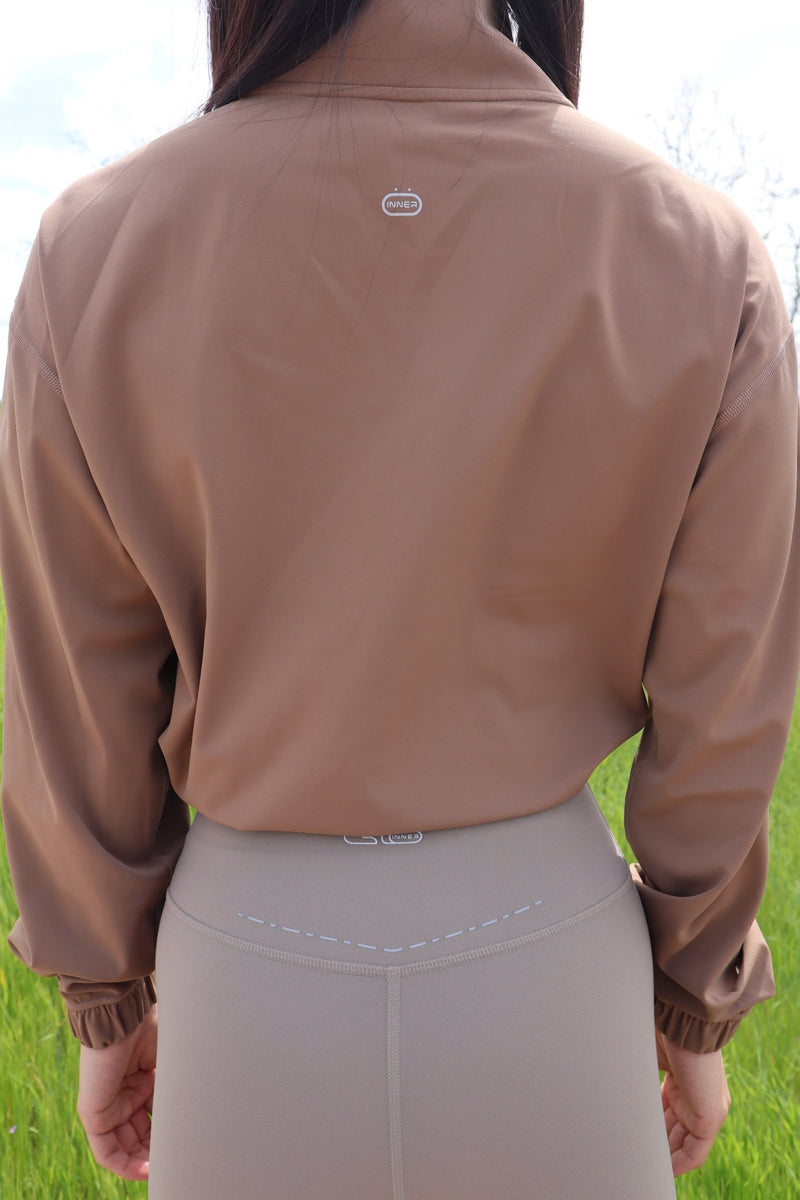 Cocoa Cove Half-Zip Pullover - Inner Glö Apparel