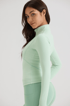 Contour Full - Zip Jacket in Iced Matcha - Inner Glö Apparel