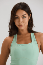 Contour Race Tank in Iced Matcha - Inner Glö Apparel