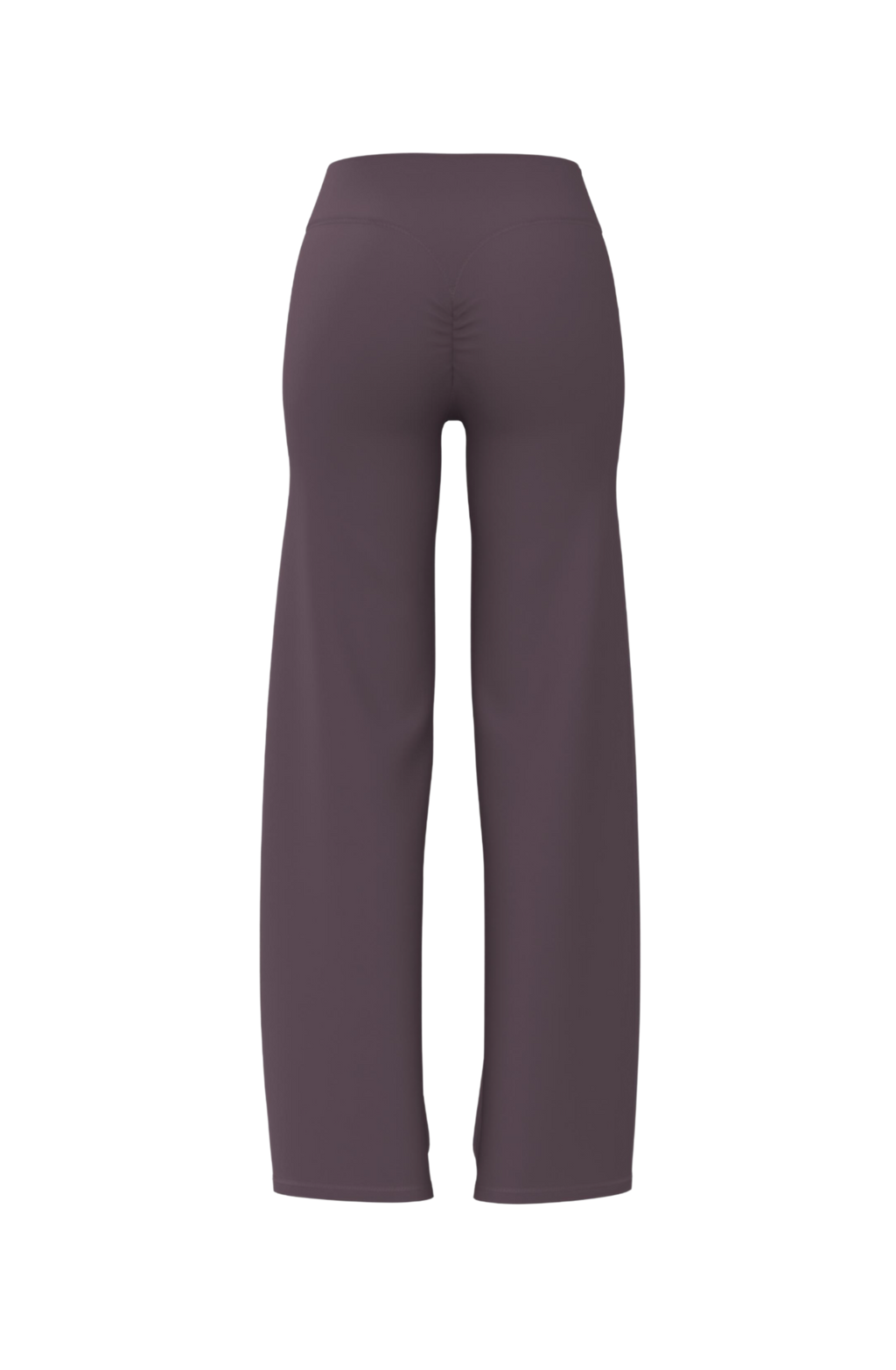Non scrunch wide leg in dusty purple
