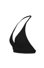 Ease Halter Bra in Black Truffle
