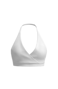 Ease Halter Bra in Blanc
